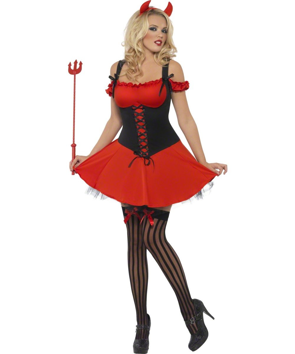 Déguisement diablesse sexy : Costume démon femme - Soirée Halloween